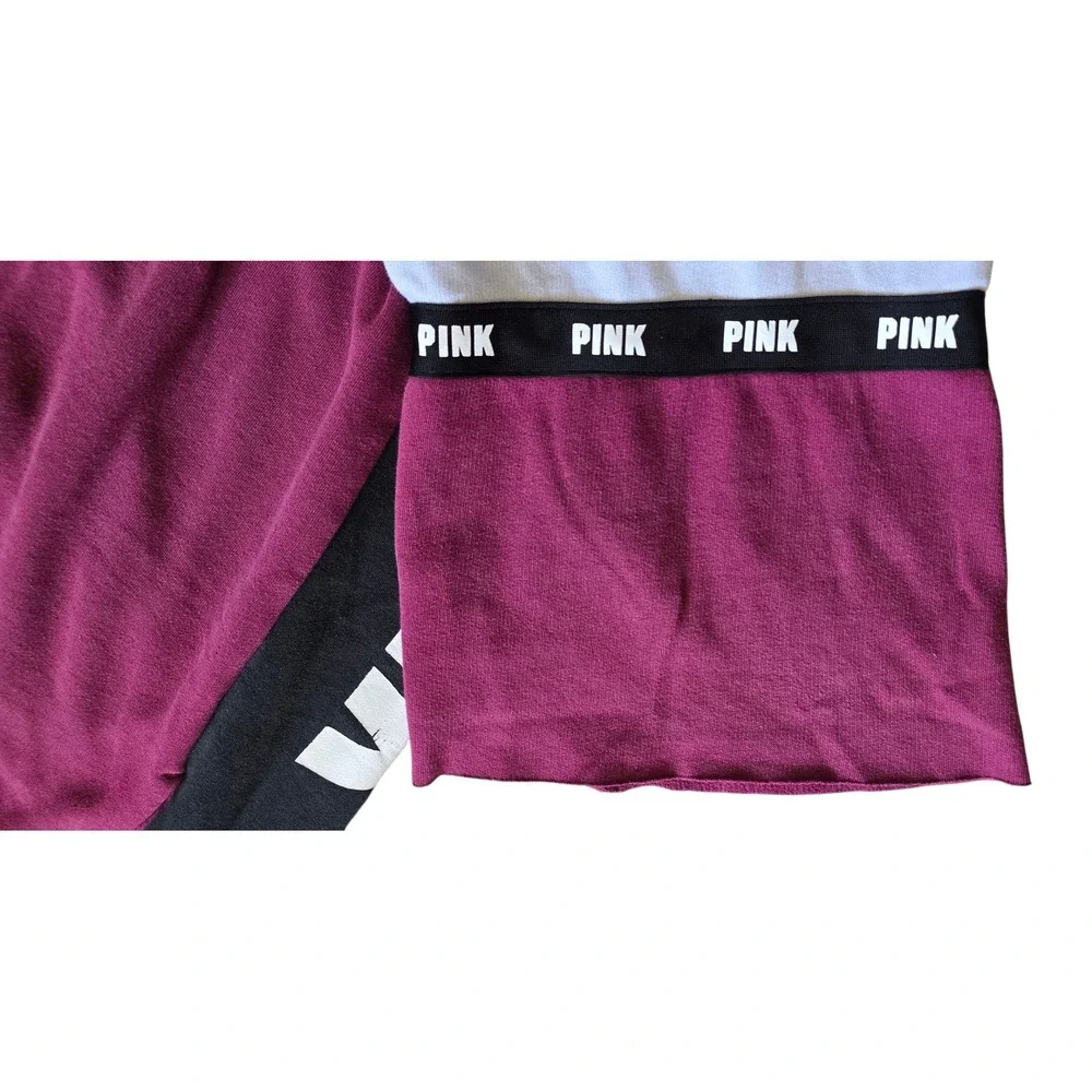 PINK Victoria's‎ Secret Color Block Sweatpants Lounge Pants Sz S